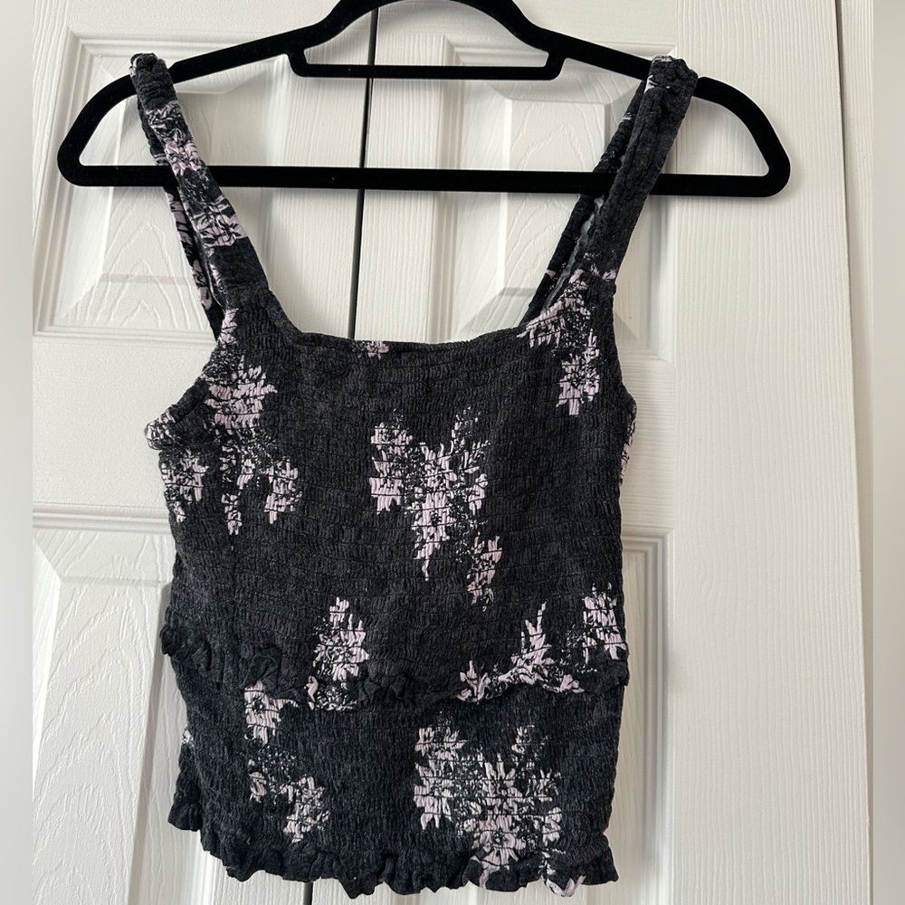 Free People Black Tank Top